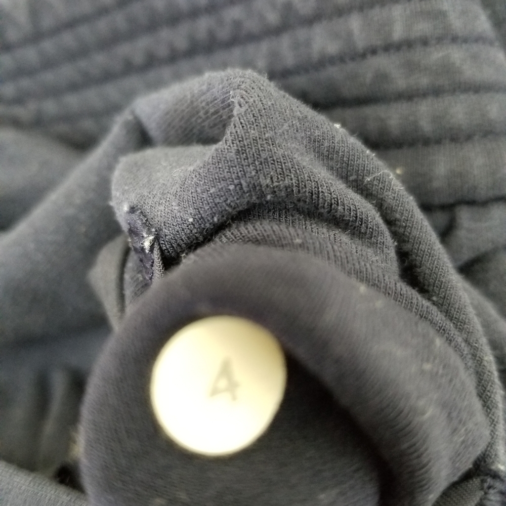 Lululemon Athletica Blue Terry Jogger Pants Sz 4 - Picture 11 of 11